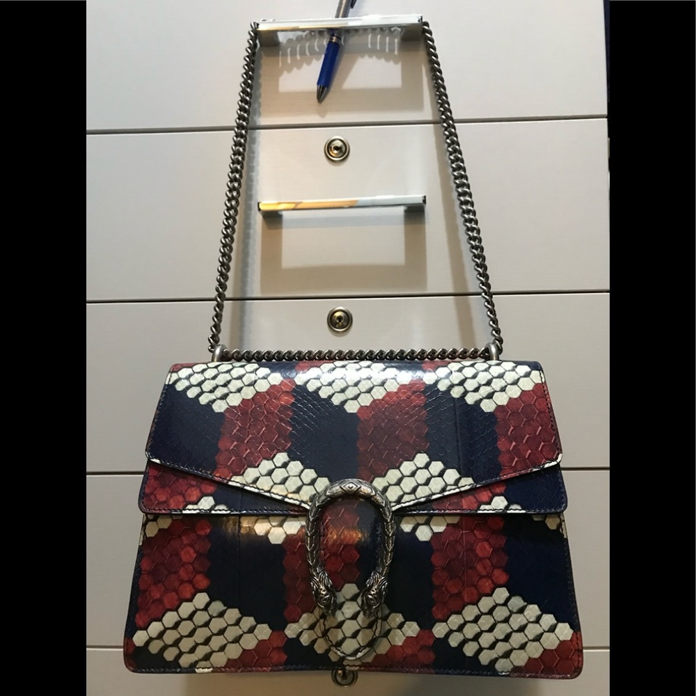 Gucci Python Dionysus shoulder bag